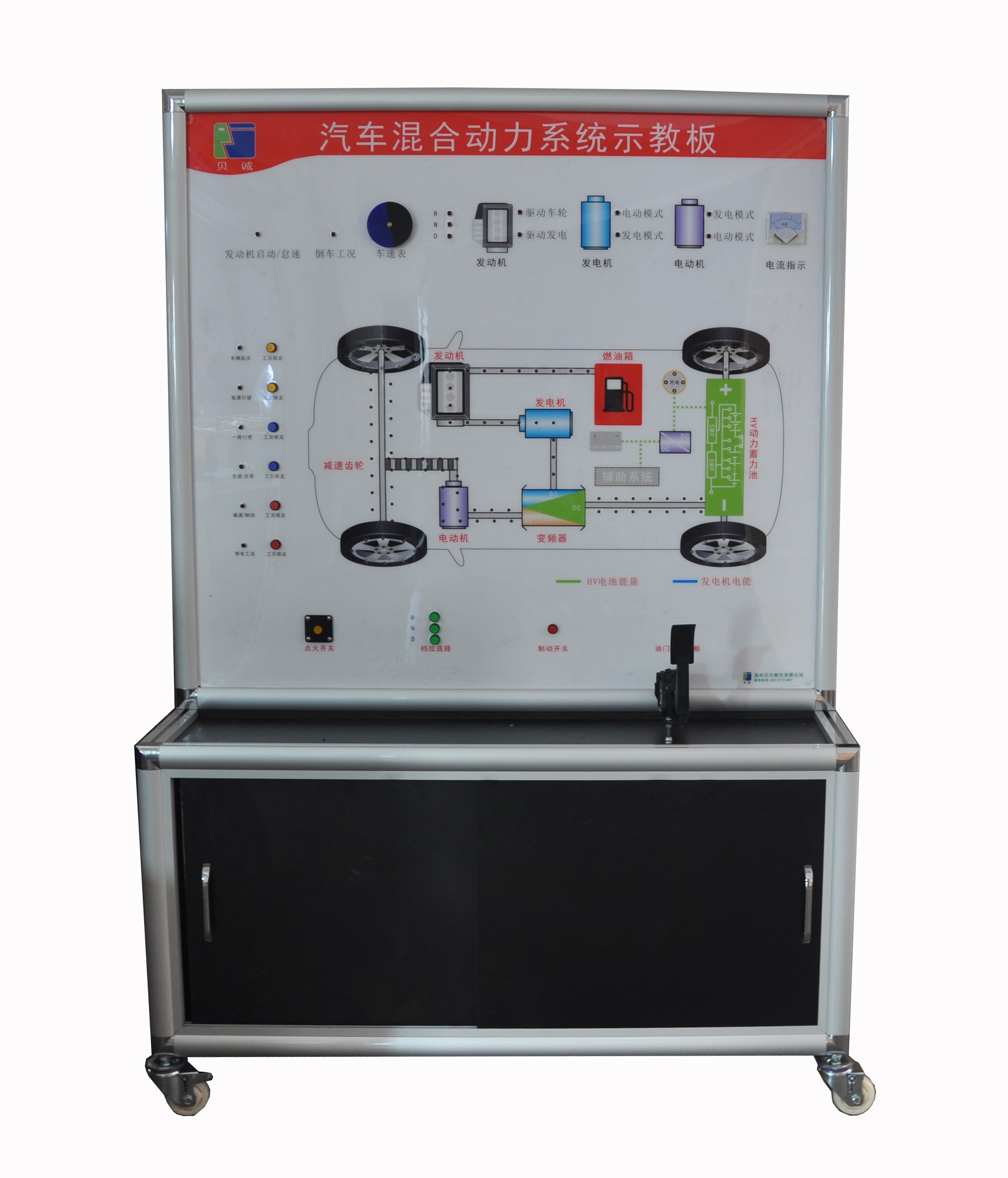 汽车混合动力示教板